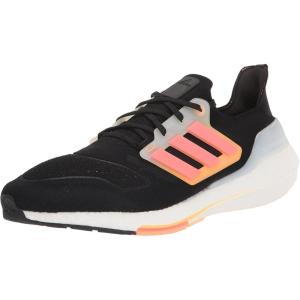 imageadidas Mens Ultraboost 22 Running ShoeBlackTurboFlash Orange