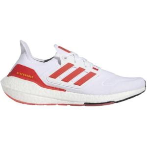 imageadidas Mens Ultraboost 22 Running ShoeCloud WhiteVivid RedBeam Yellow
