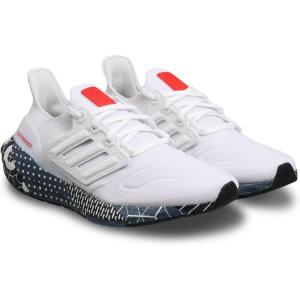 imageadidas Mens Ultraboost 22 Running ShoeFtwr White Ftwr White Vivid Red
