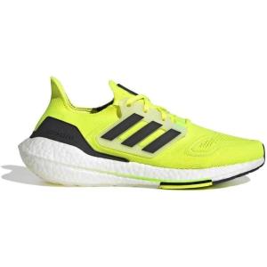 imageadidas Mens Ultraboost 22 Running ShoeSolar Yellow Core Black Cloud White