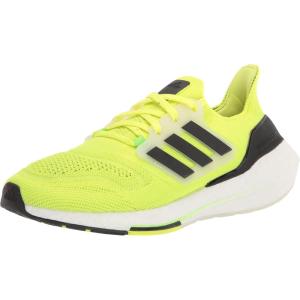 imageadidas Mens Ultraboost 22 Running ShoeSolar YellowBlackCloud White