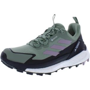 imageadidas Womens Terrex Free Hiker 2 Low GTX Hiking Hiking Sneakers Shoes  YellowSilver GreenPreloved FigCarbongreen