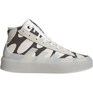 imageadidas Znsored Hi Prem Leather ShoesMid NonFootball UnisexAdultCore BlackCloud WhiteCloud White