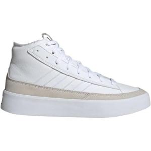 imageadidas Znsored Hi Prem Leather ShoesMid NonFootball UnisexAdultWhiteWhiteWhite