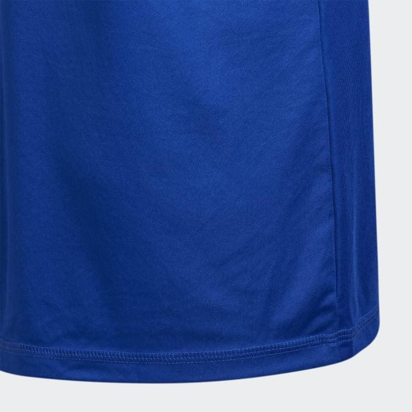 imageadidas Boys Plus Size Short Sleeve Aeroready Performance Logo Tee TShirtTeam Royal Blue