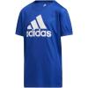 imageadidas Boys Plus Size Short Sleeve Aeroready Performance Logo Tee TShirtTeam Royal Blue