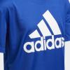imageadidas Boys Plus Size Short Sleeve Aeroready Performance Logo Tee TShirtTeam Royal Blue