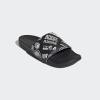 imageadidas Unisex Adult Adilette Comfort SlideBlackBlackWhite