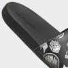 imageadidas Unisex Adult Adilette Comfort SlideBlackBlackWhite