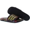 imageadidas Unisex Adult Adilette Comfort SlideBlackGold MetallicMulti Color