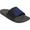 imageadidas Unisex Adult Adilette Comfort SlideBlackLucid BlueCharcoal