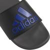 imageadidas Unisex Adult Adilette Comfort SlideBlackLucid BlueCharcoal