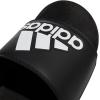 imageadidas Unisex Adult Adilette Comfort SlideBlackWhiteBlack