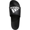 imageadidas Unisex Adult Adilette Comfort SlideBlackWhiteBlack