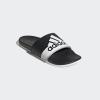 imageadidas Unisex Adult Adilette Comfort SlideBlackWhiteWhite