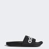 imageadidas Unisex Adult Adilette Comfort SlideCore BlackCore White