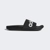 imageadidas Unisex Adult Adilette Comfort SlideCore BlackCore White