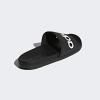 imageadidas Unisex Adult Adilette Comfort SlideCore BlackCore White