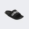 imageadidas Unisex Adult Adilette Comfort SlideCore BlackCore White