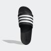 imageadidas Unisex Adult Adilette Comfort SlideCore BlackWhite