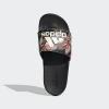 imageadidas Unisex Adult Adilette Comfort SlideCore BlackWonder WhiteCore Black