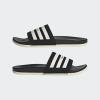 imageadidas Unisex Adult Adilette Comfort SlideCore BlackWonder WhiteGold Metallic