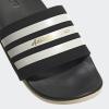 imageadidas Unisex Adult Adilette Comfort SlideCore BlackWonder WhiteGold Metallic