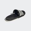 imageadidas Unisex Adult Adilette Comfort SlideCore BlackWonder WhiteGold Metallic
