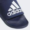 imageadidas Unisex Adult Adilette Comfort SlideDark BlueWhiteDark Blue