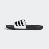 imageadidas Unisex Adult Adilette Comfort SlideFtwr White Core Black Core Black