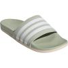 imageadidas Unisex Adult Adilette Comfort SlideHalo GreenWhiteHalo Ivory