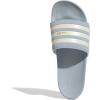 imageadidas Unisex Adult Adilette Comfort SlideMagic GreyWonder WhiteGold Metallic