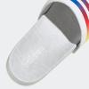 imageadidas Unisex Adult Adilette Comfort SlideWhiteGlory BlueWhite