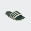 imageadidas Unisex Adult Adilette Comfort SlideWonder WhiteCollegiate GreenGold Metallic