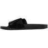 imageadidas UnisexAdult Adilette SlidesBlackBlackWhite