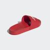imageadidas UnisexAdult Adilette SlidesVivid RedWonder WhiteVivid Red