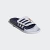 imageadidas UnisexAdult Adilette SlidesWhiteDark BlueWhite Tnd