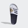 imageadidas UnisexAdult Adilette SlidesWhiteDark BlueWhite Tnd