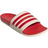 imageadidas UnisexAdult Adilette SlidesWonder WhiteVivid RedGold Metallic