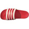 imageadidas UnisexAdult Adilette SlidesWonder WhiteVivid RedGold Metallic