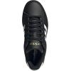 imageadidas Womens Grand Court 20 Tennis ShoeBlackWhiteGold Metallic