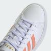 imageadidas Womens Grand Court 20 Tennis ShoeFtwr White Wonder Clay Gold Met