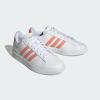 imageadidas Womens Grand Court 20 Tennis ShoeFtwr White Wonder Clay Gold Met