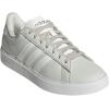 imageadidas Womens Grand Court 20 Tennis ShoeGreyWhiteWhite