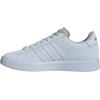 imageadidas Womens Grand Court 20 Tennis ShoeHalo BlueHalo BlueMagic Grey Metallic