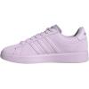 imageadidas Womens Grand Court 20 Tennis ShoeIce LavenderIce LavenderMatte Silver