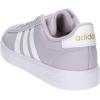 imageadidas Womens Grand Court 20 Tennis ShoeSilver Dawn Ftwr White Gold Met