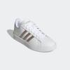 imageadidas Womens Grand Court 20 Tennis ShoeWhite Platin