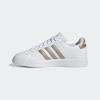 imageadidas Womens Grand Court 20 Tennis ShoeWhite Platin