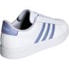 imageadidas Womens Grand Court 20 Tennis ShoeWhiteBlue Spark MetBlue Spark